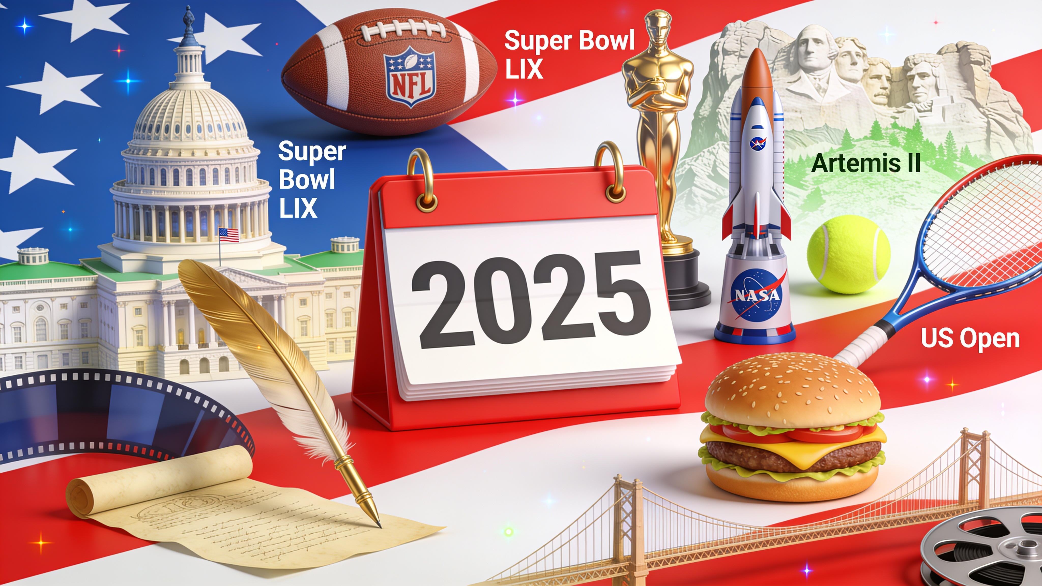28 USA 2025 History, Events, and Culture Quiz Questions