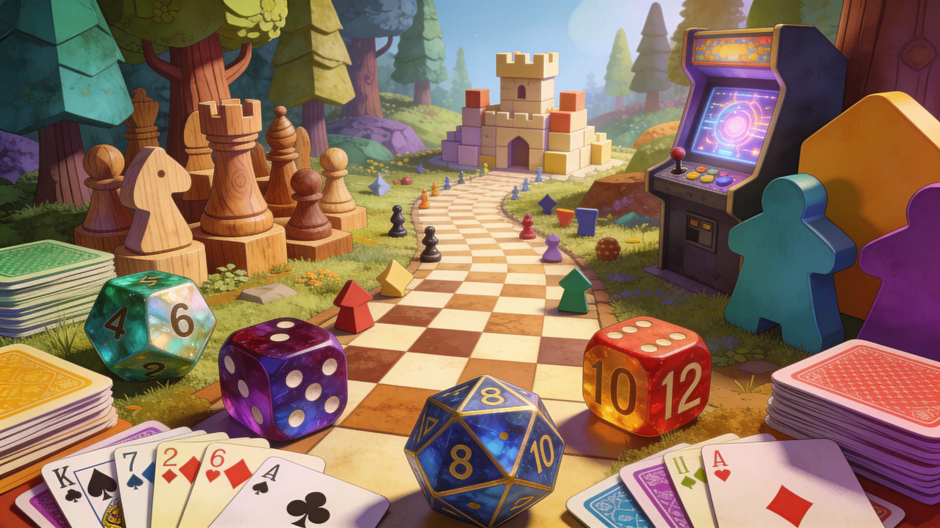 25 Challenging Questions About Iconic Board and Video Games